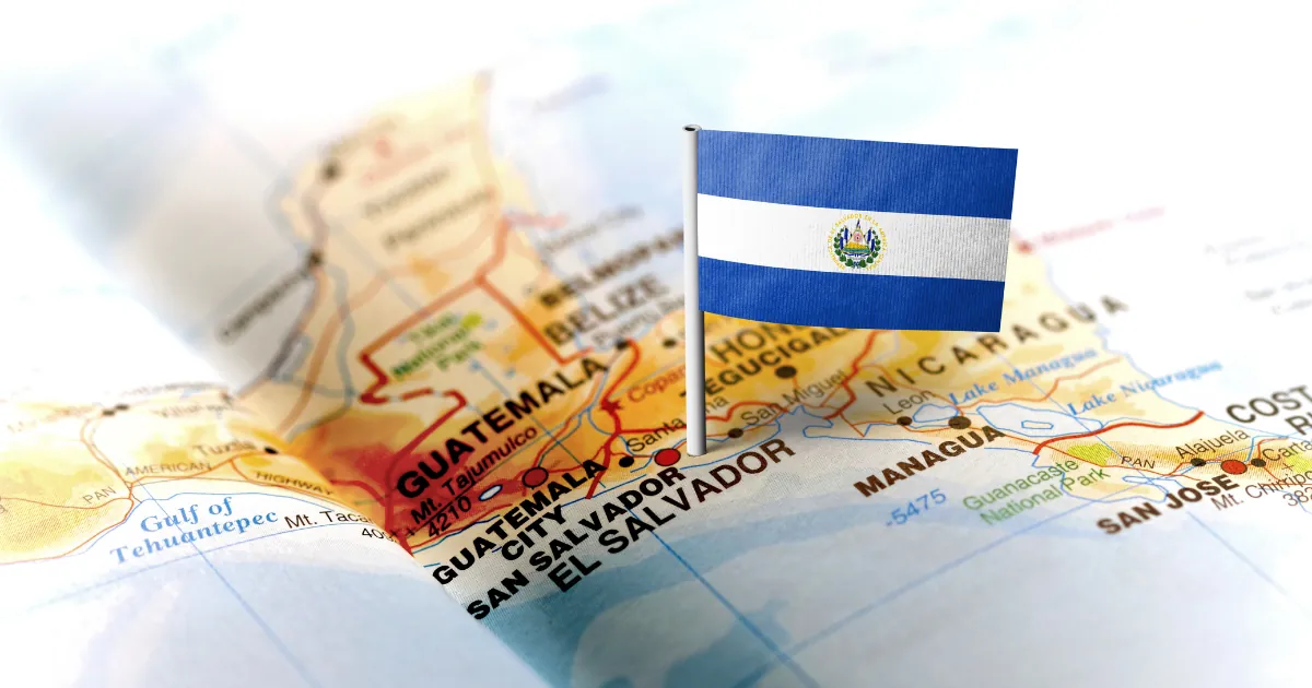 El Salvador location